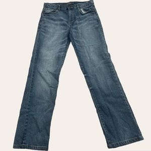 Lucky brand // blue classic straight jeans
